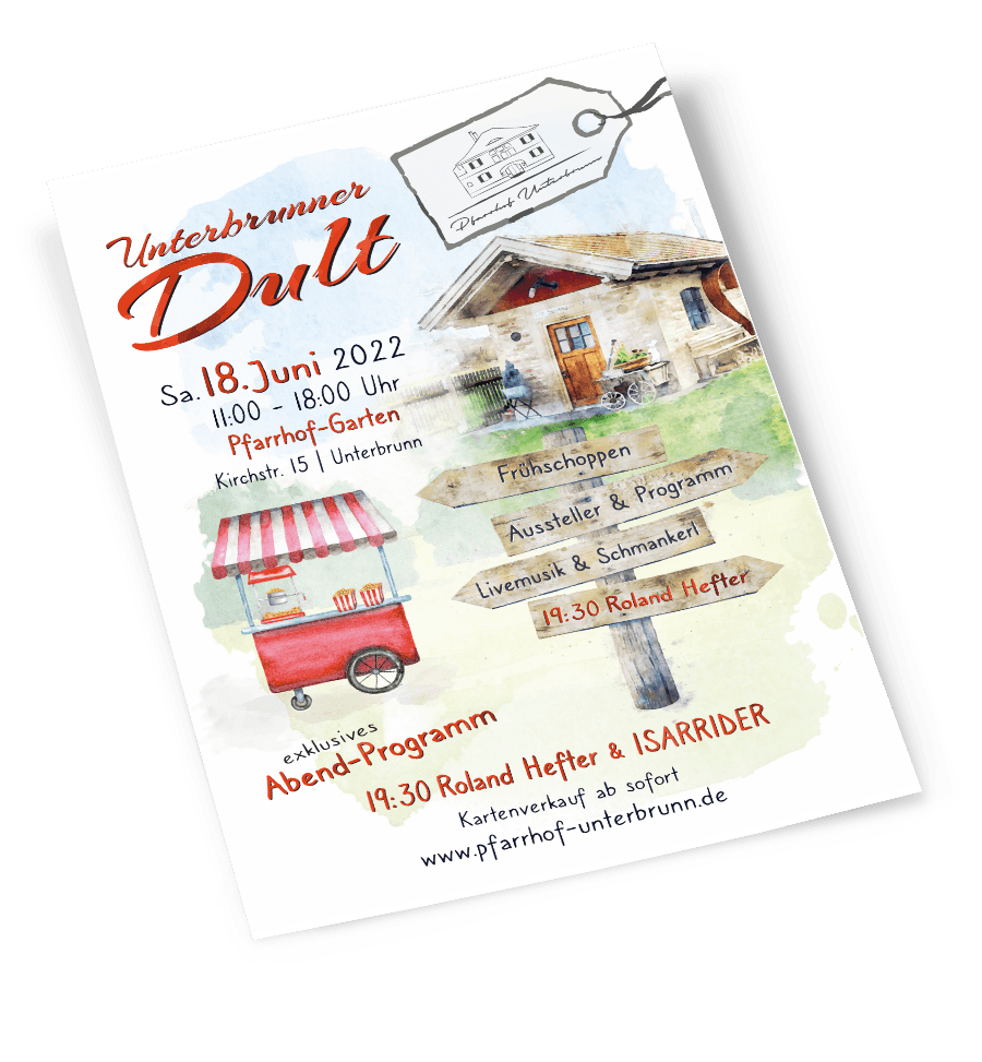 Pfarrhof-Dult 2022 Pfarrhof Unterbrunn || Events || Dult 2022