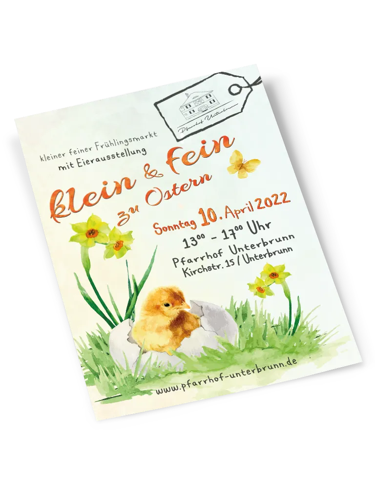 Pfarrhof Unterbrunn || Events|| Ostern Pfarrhof Unterbrunn || Events|| Ostern klein & fein