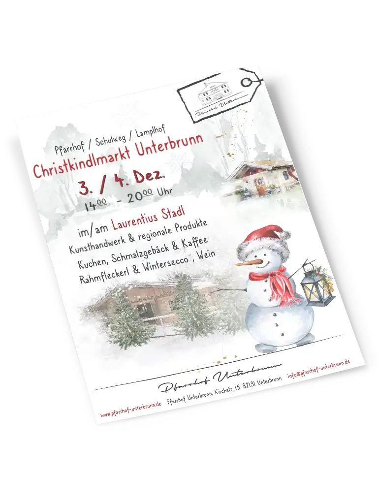 Pfarrhof Unterbrunn / Christkindlmarkt Unterbrunn